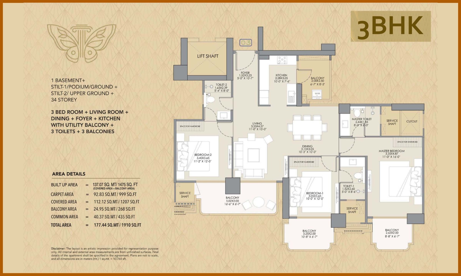 4 bhk apartment in noida